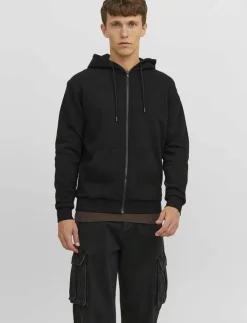 Jack & Jones Kläder|Sweatshirts & Huvtröjor|JJEBRADLEY SWEAT ZIP HOOD NOOS - Hoodies