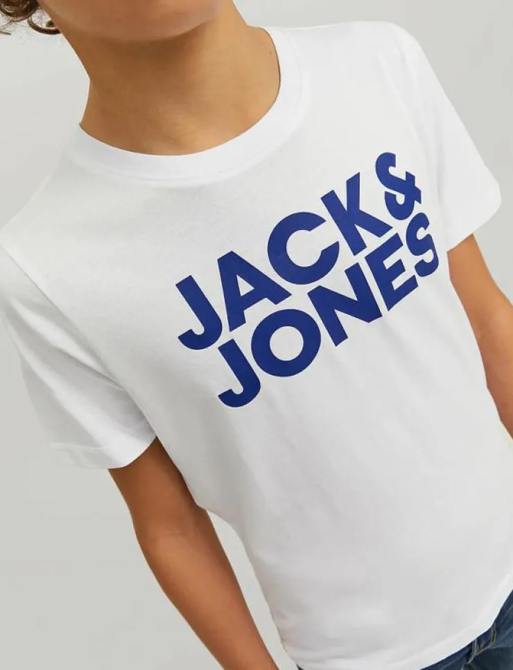 Jack & Jones JJECORP LOGO TEE SS CN 2PK MP NOOS JNR - Kortärmade|Barn Flerpack