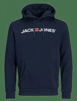 Jack & Jones Kläder|Sweatshirts & Huvtröjor|JJECORP OLD LOGO SWEAT HOOD NOOS - Hoodies