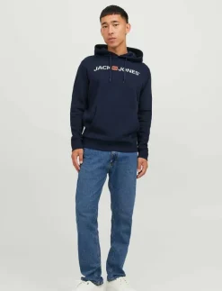 Jack & Jones Kläder|Sweatshirts & Huvtröjor|JJECORP OLD LOGO SWEAT HOOD NOOS - Hoodies