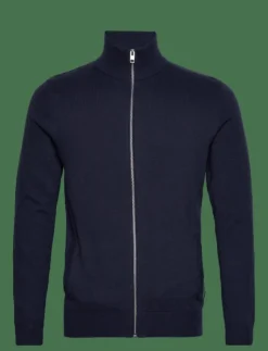 Jack & Jones JJEEMIL KNIT TURTLE ZIP CARDIGAN NOOS - Koftor| Stickat