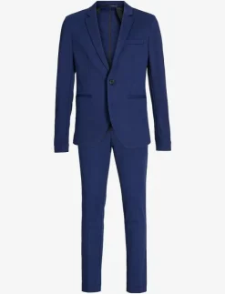 Barn Jack & Jones Överdelar|JJEJAXON JERSEY SUIT NOOS JNR - Kavajer