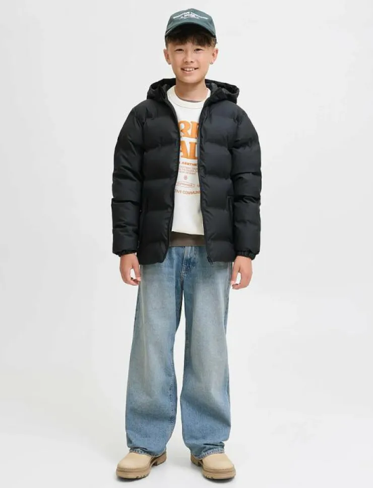Jack & Jones JJELEMENTS PU PUFFER JNR - Dunjackor & fodrade jackor|Barn Jackor