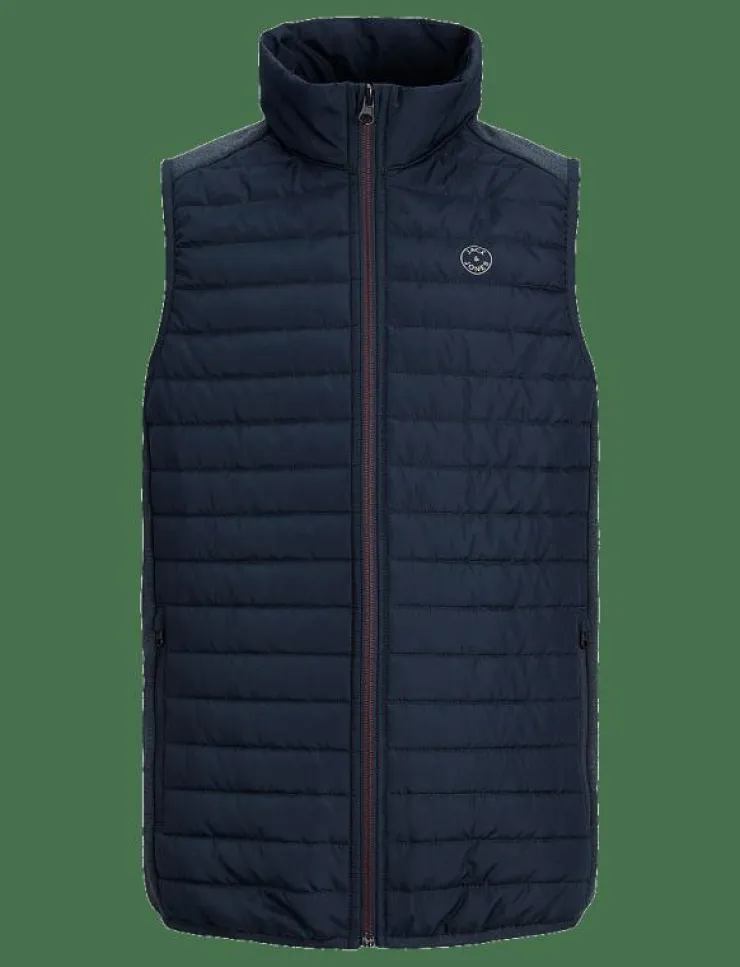 Barn Jack & Jones Västar|JJEMULTI BODYWARMER COLLAR JNR - Väst
