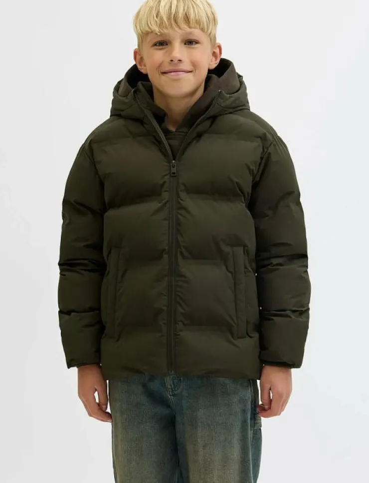 Jack & Jones JJESOHO PUFFER HOOD SN JNR - Dunjackor & fodrade jackor|Barn Jackor