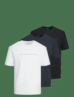 Jack & Jones JJESTAR JJ TEE SS NOOS 3PK MP JNR - Kortärmade|Barn Basplagg
