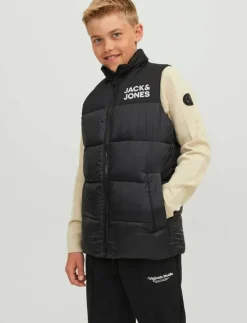 Barn Jack & Jones Västar|JJETOBY BODYWARMER COLLAR SN JNR - Väst