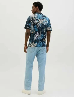Jack & Jones JJHAWAII AOP POLO SS - Kortärmade pikéer| Pikéer