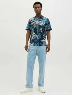 Jack & Jones JJHAWAII AOP POLO SS - Kortärmade pikéer| Pikéer