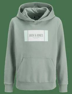 Barn Jack & Jones Överdelar|JJHAYATO SWEAT HOOD JNR - Huvtröjor