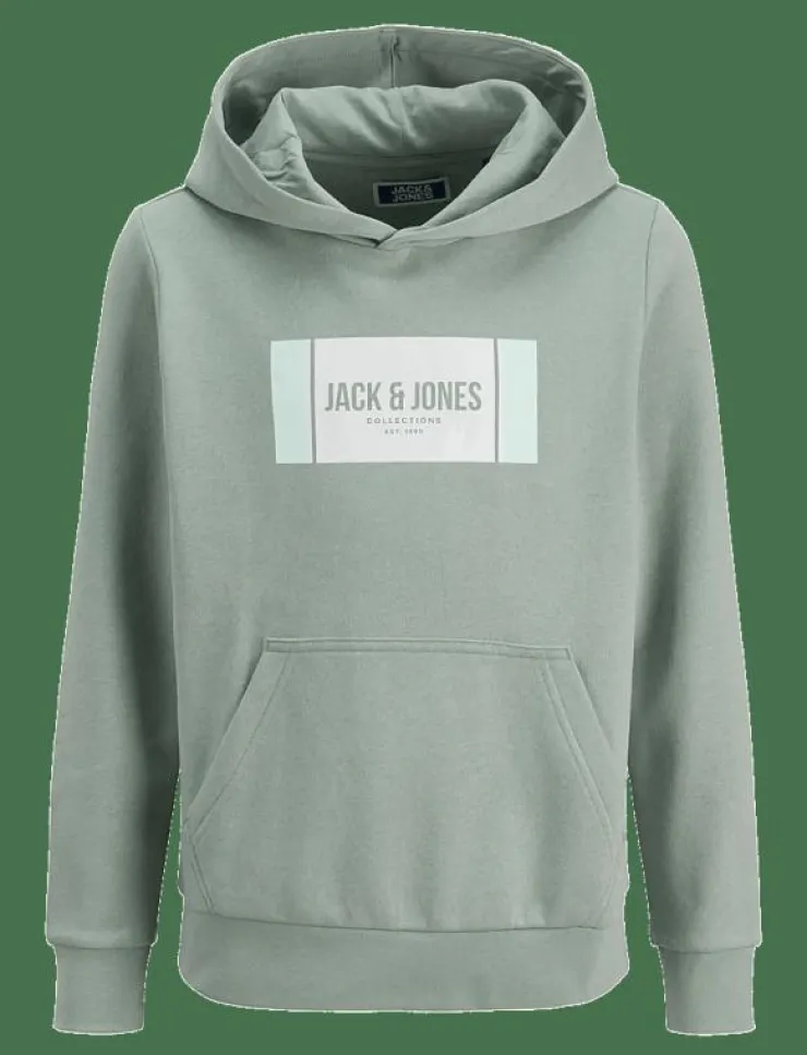 Barn Jack & Jones Överdelar|JJHAYATO SWEAT HOOD JNR - Huvtröjor