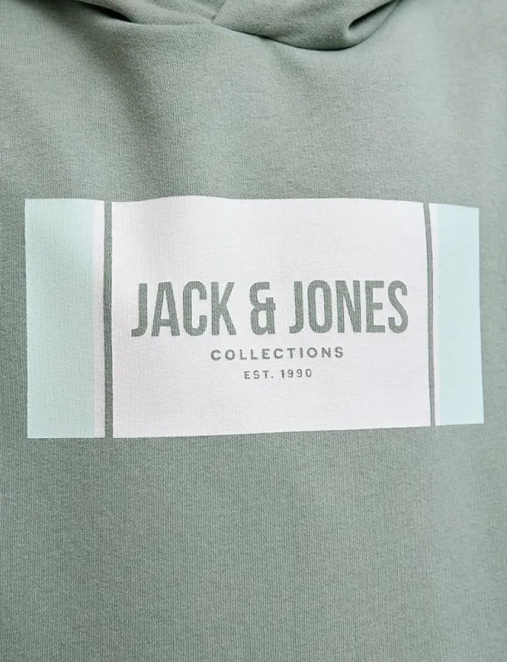 Barn Jack & Jones Överdelar|JJHAYATO SWEAT HOOD JNR - Huvtröjor