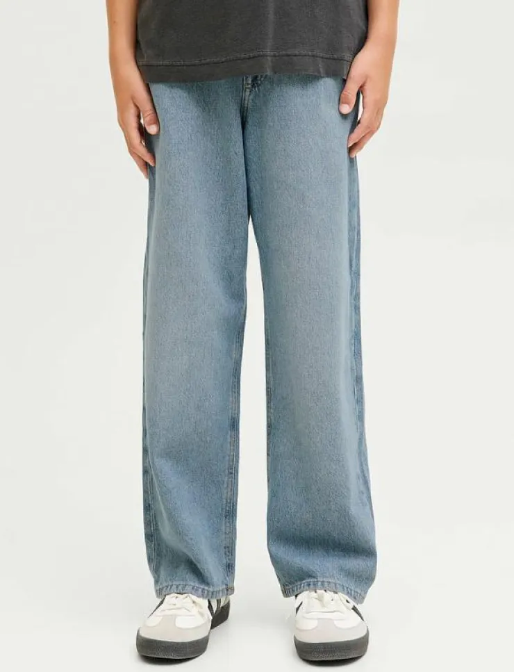 Jack & Jones JJIALEX JJORIGINAL SBD 119 LN JNR - Loose jeans|Barn Nederdelar
