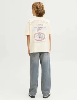 Barn Jack & Jones Basplagg|Nederdelar|JJICHRIS JJORIGINAL SBD 024 LN JNR - Regular jeans