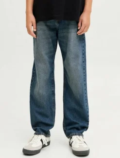 Barn Jack & Jones Basplagg|Nederdelar|JJICHRIS JJORIGINAL SQ 080 LN JNR - Loose jeans