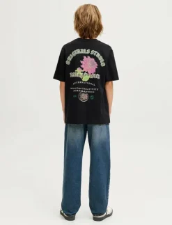 Barn Jack & Jones Basplagg|Nederdelar|JJICHRIS JJORIGINAL SQ 080 LN JNR - Loose jeans