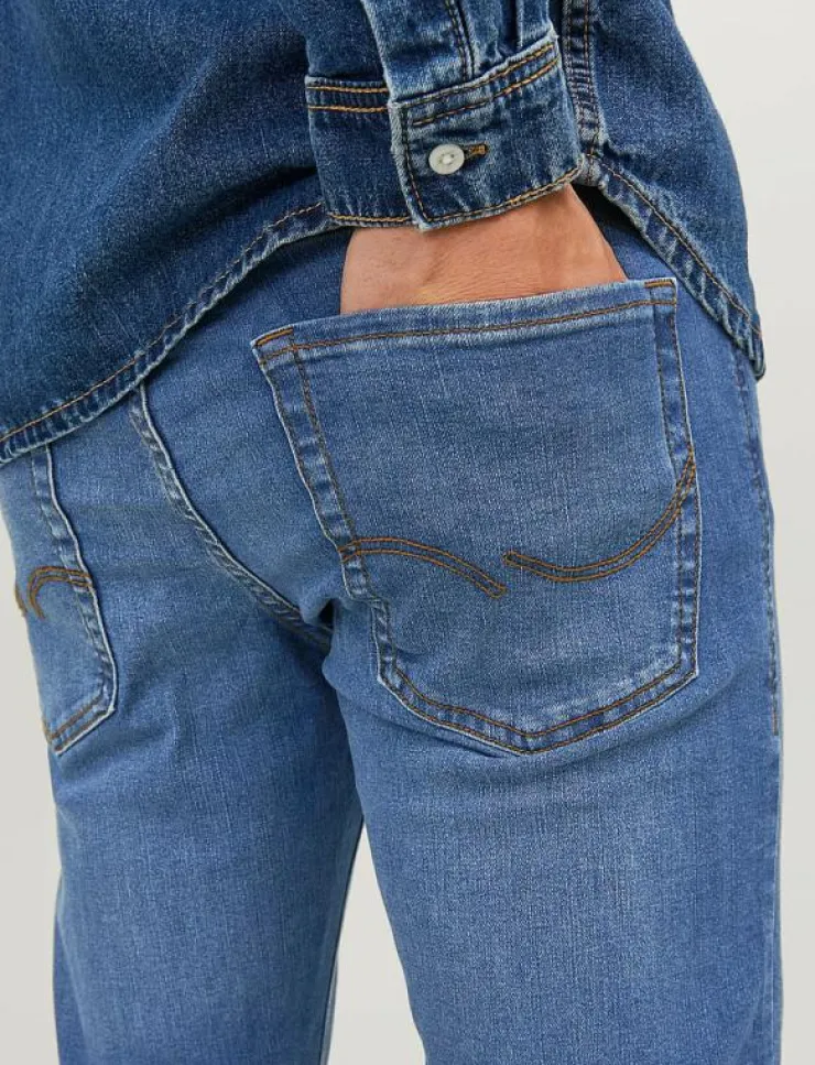 Jack & Jones Kläder|JJIGLENN JJORIGINAL SQ 223 NOOS - Slim jeans