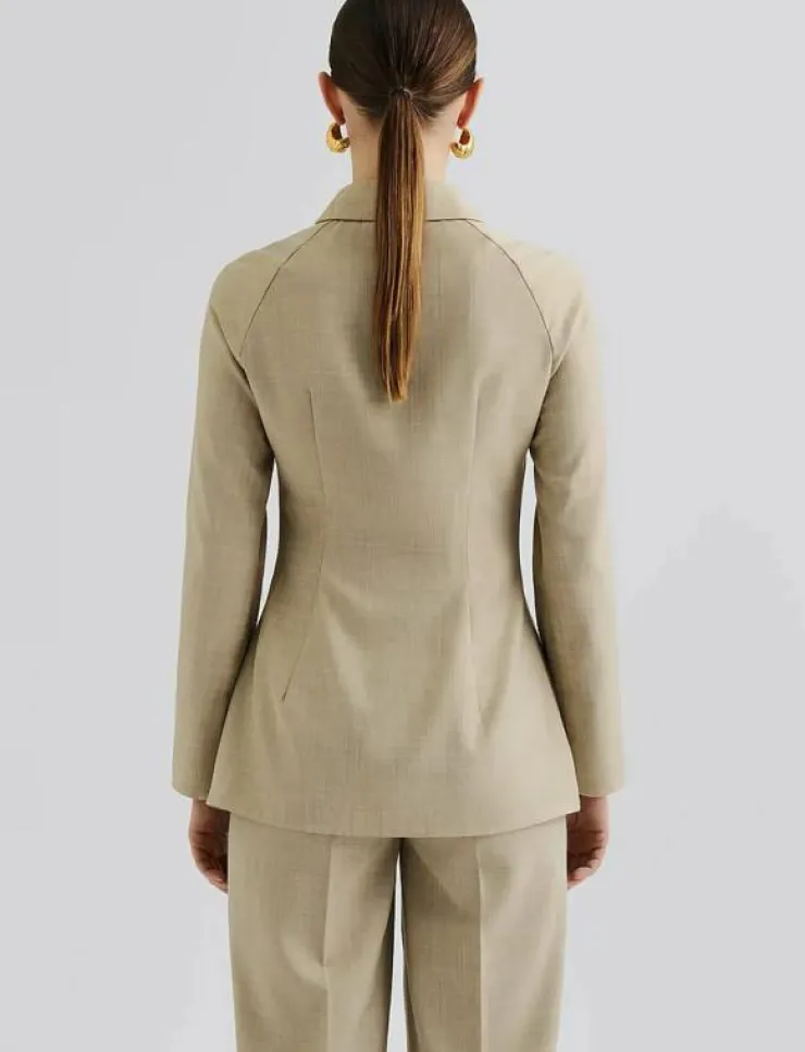 Kvinnor Malina Blusar & Skjortor|Joan Tailored Fitted Button shirt - Långärmade