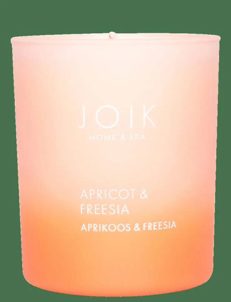 JOIK Home & SPA Scented Candle Apricot & Fresia - Doftljus|Kvinnor Bastu & Spa|Ljus