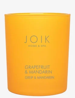 JOIK Home & SPA Scented Candle Grapefruit & Mandarin - Doftljus|Kvinnor Bastu & Spa|Ljus