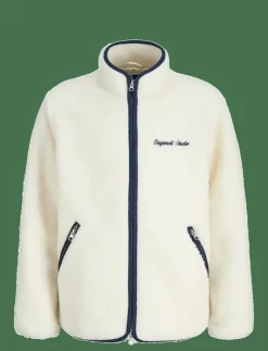 Barn Jack & Jones Fleecekläder|JORNORREBRO TEDDY JACKET JNR - Jackor