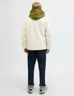 Barn Jack & Jones Fleecekläder|JORNORREBRO TEDDY JACKET JNR - Jackor