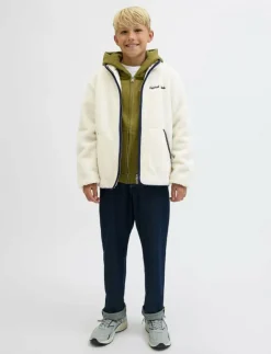 Barn Jack & Jones Fleecekläder|JORNORREBRO TEDDY JACKET JNR - Jackor