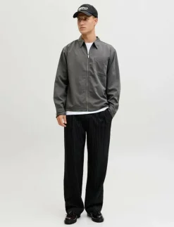 Jack & Jones JORPARTY ZIP OVERSHIRT LS STYD AW25 - Tunna jackor| Overshirts|Jackor & Rockar
