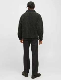 Jack & Jones JORROXBURY TEDDY SWEAT HIGH NECK LN - Mellanlager| Sweatshirts & Huvtröjor