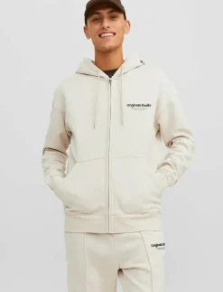 Jack & Jones Sweatshirts & Huvtröjor|JORVESTERBRO SWEAT ZIP HOOD NOOS - Hoodies