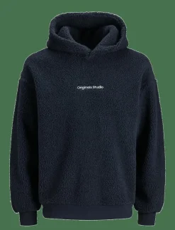 Jack & Jones Kläder|Sweatshirts & Huvtröjor|JORVESTERBRO TEDDY SWEAT HOOD SN - Mellanlager