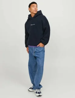 Jack & Jones Kläder|Sweatshirts & Huvtröjor|JORVESTERBRO TEDDY SWEAT HOOD SN - Mellanlager