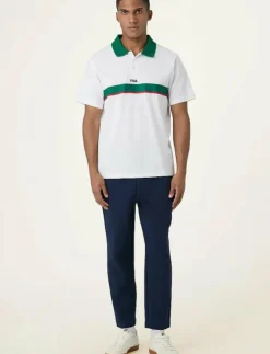 FILA Joggingbyxor|JOVENCAN slim cropped smart sweatpants - Joggingbyxor