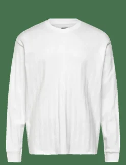 Jack & Jones Kläder|T-Shirts|JPRBLAKOLE LS DROP NEEDLE TEE STYD AW24 - Långärmade t-shirts