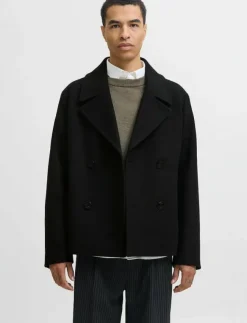 Jack & Jones Jackor & Rockar|JPRBLUASHER WOOL BLEND PEACOAT - Ullkappor