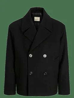 Jack & Jones Jackor & Rockar|JPRBLUASHER WOOL BLEND PEACOAT - Ullkappor