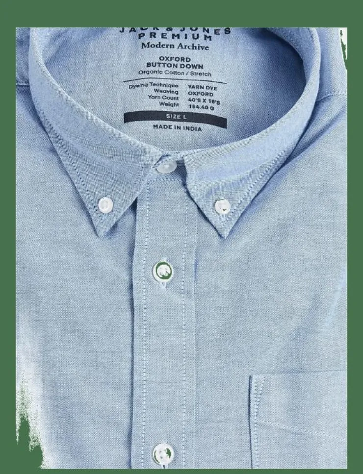 Jack & Jones Skjortor|JPRBLUBROOK OXFORD SHIRT L/S NOOS - Oxford-skjortor