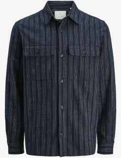 Jack & Jones Overshirts|JPRCCRAYMOND SPRING STRIPE OVERSHIRT SN - Jackor & rockar