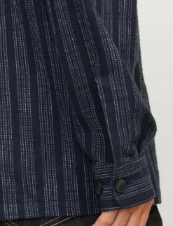 Jack & Jones Overshirts|JPRCCRAYMOND SPRING STRIPE OVERSHIRT SN - Jackor & rockar