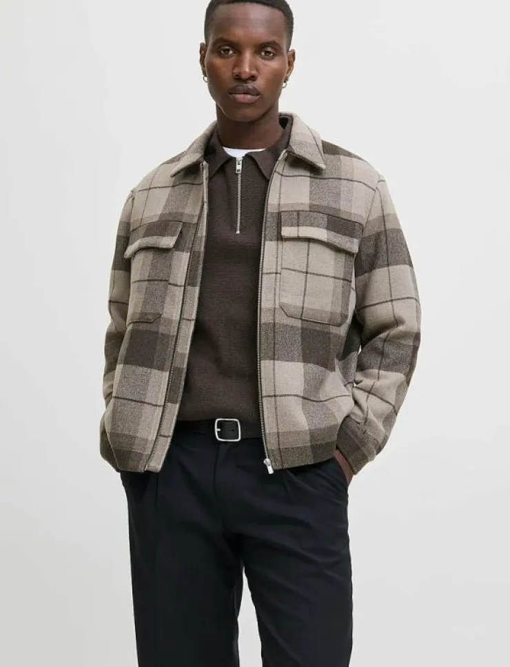 Jack & Jones Jackor & Rockar|JPRCCRUSSEL WOOL BLEND JACKET SN - Ulljackor