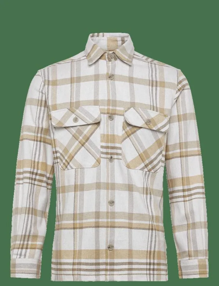 Jack & Jones Overshirts|JPRRAYLE MELANGE CHECK L/S OVERSHIRT SN - Jackor & rockar