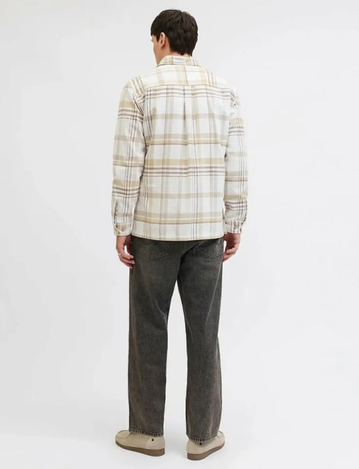 Jack & Jones Overshirts|JPRRAYLE MELANGE CHECK L/S OVERSHIRT SN - Jackor & rockar