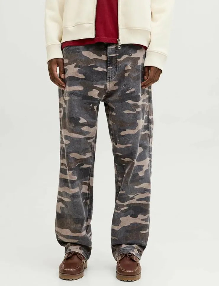 Jack & Jones JPSTALEX MIX WORKER PANT STYD AW25 LTN - Cargobyxor| Byxor