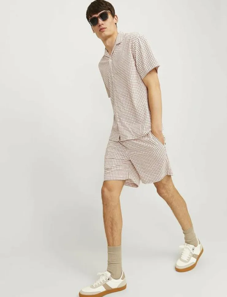 Jack & Jones JPSTJAIDEN JJJACQUARD JOGGER SHORT STYD - Casual shorts| Shorts