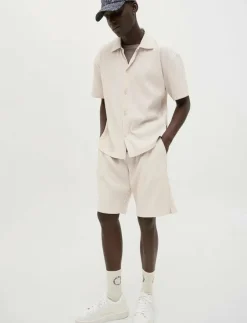 Jack & Jones JPSTKARL INTERLUDE PLISSE SHORTS MID - Shorts| Shorts