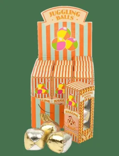 Barn Robetoy Inredning|Inredning|JUGGELING BALLS SILVER/GOLD 3pcs - Dekorationsdetaljer