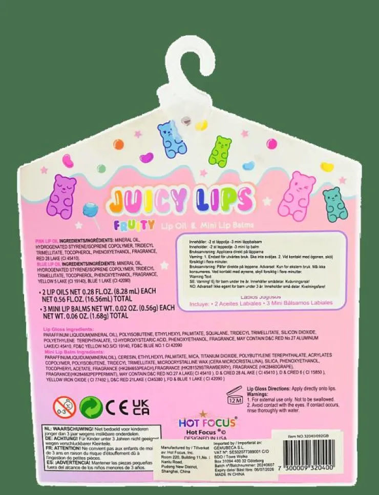 Robetoy JUICY LIPS - Smink|Barn Maskeradkläder & Tillbehör