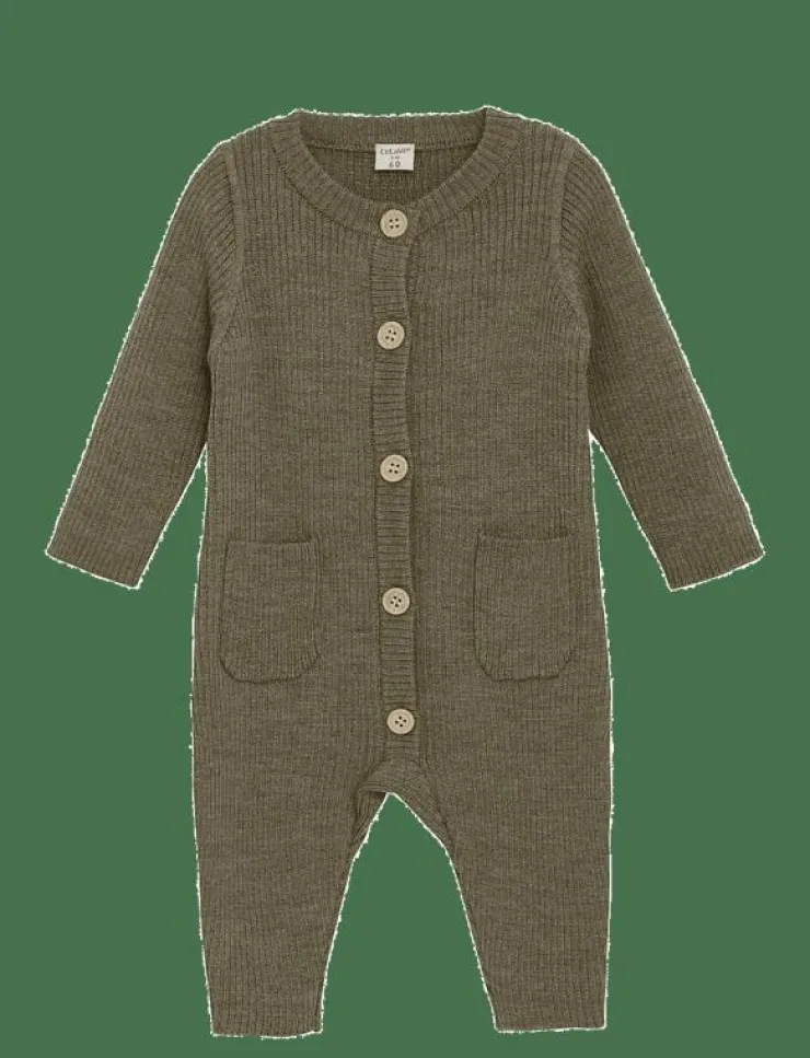 Barn CeLaVi Bodysuits|Jumpsuit - Knitted - Långärmad bodysuit