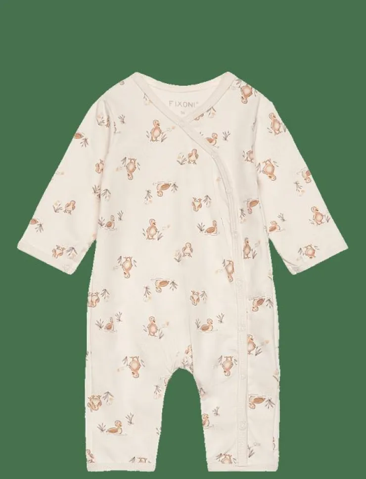 Fixoni Jumpsuit AOP - Långärmad bodysuit|Barn Bodysuits