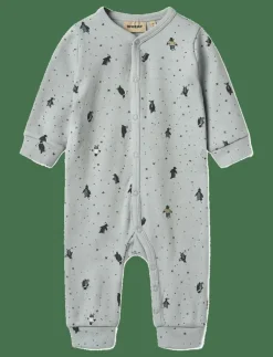 Wheat Jumpsuit Bendji - Långärmad bodysuit|Barn Bodysuits